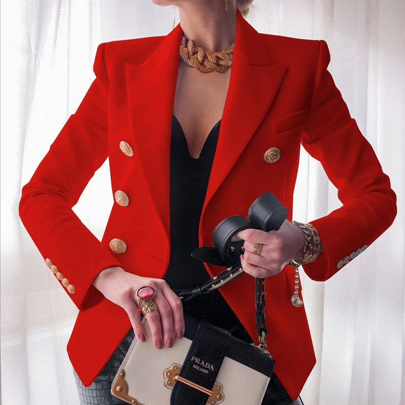 Women's Double Breasted Blazer for Effortless Chic and Confidence