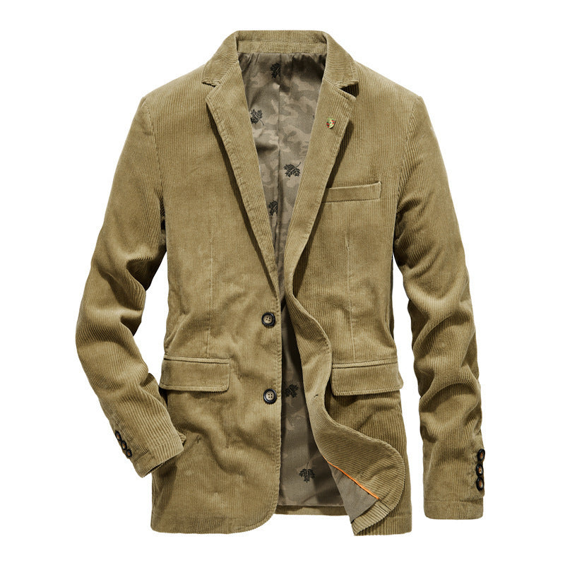 Men's Corduroy Casual Coat for Timeless Comfort and Vintage Style