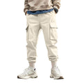 Men’s Loose Fit Cargo Joggers for Sporty Casual Street Style
