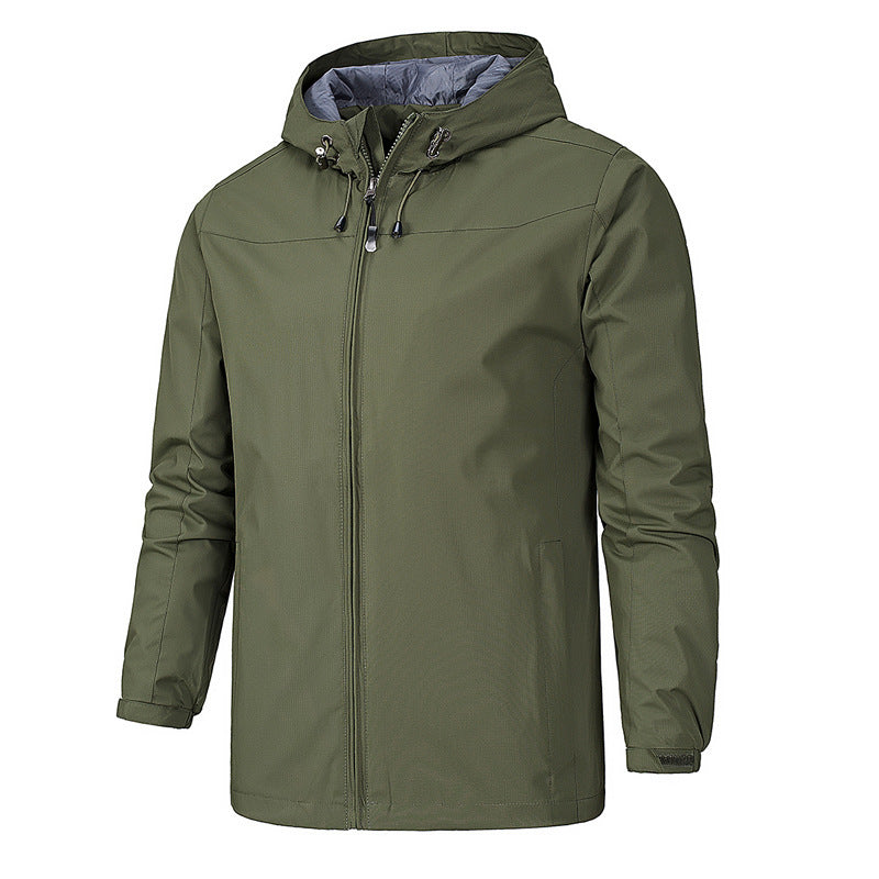 Men's Outdoor Waterproof Windproof All Season Mountaineering Jacket