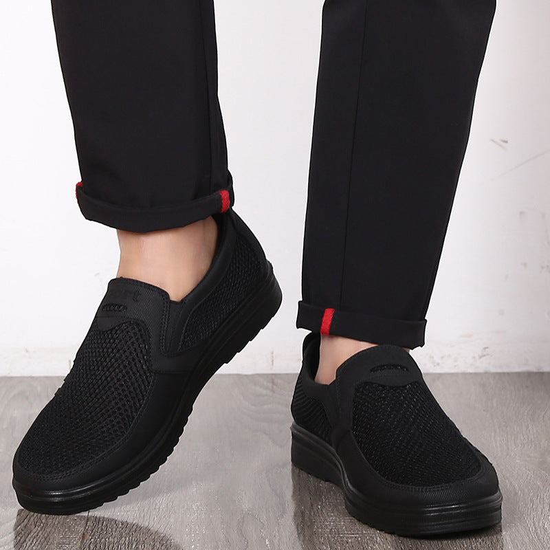 Men's Lightweight Breathable Slip On Soft Sole Casual Shoes