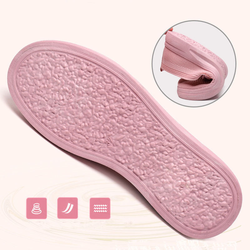 Women's Comfortable Chain Slip On Round Toe Casual Flats