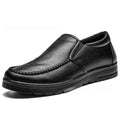 Men's Stylish Lightweight Leather Shoes for Business and Casual Wear