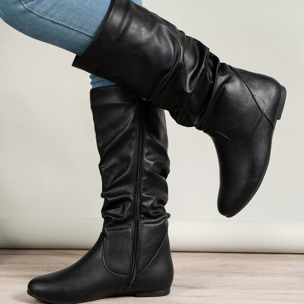 Women's Western Leather Cowboy Boot - Soft & Comfortable