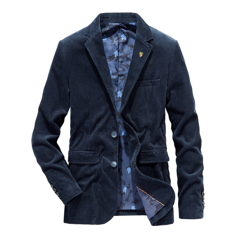 Men's Corduroy Casual Coat for Timeless Comfort and Vintage Style