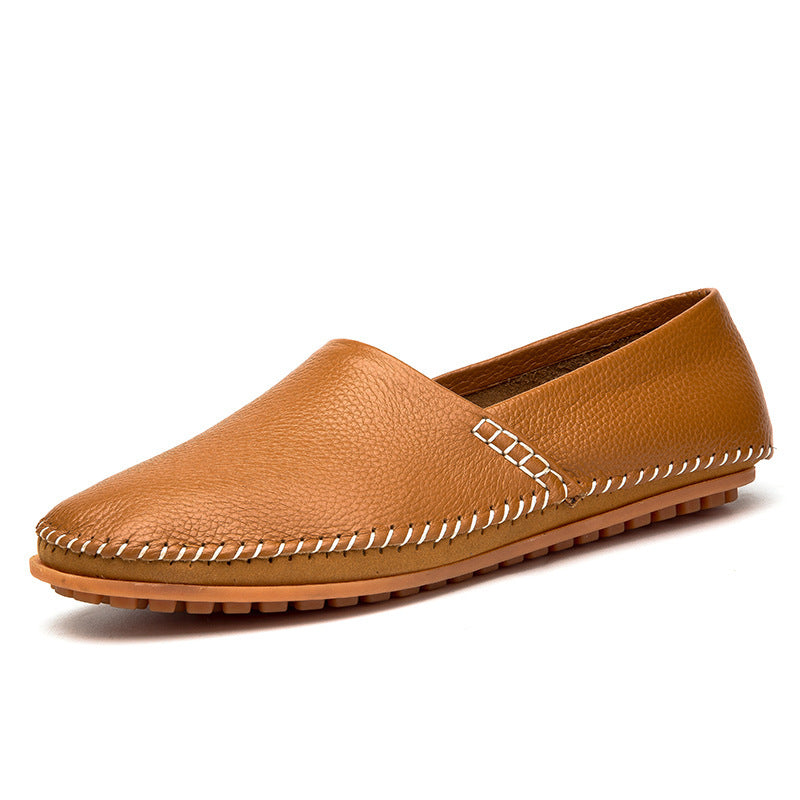 Men's Comfortable Rubber Sole Slip On Casual Driving Loafers